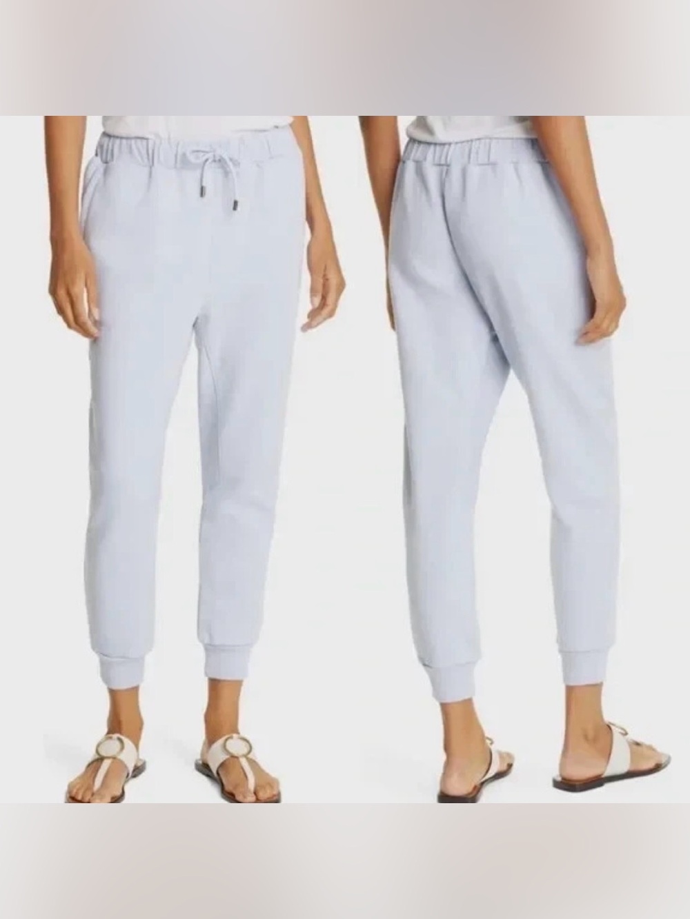 NWOT Frame Easy Sweatpants in Dew Lounge Relaxed Large light blue